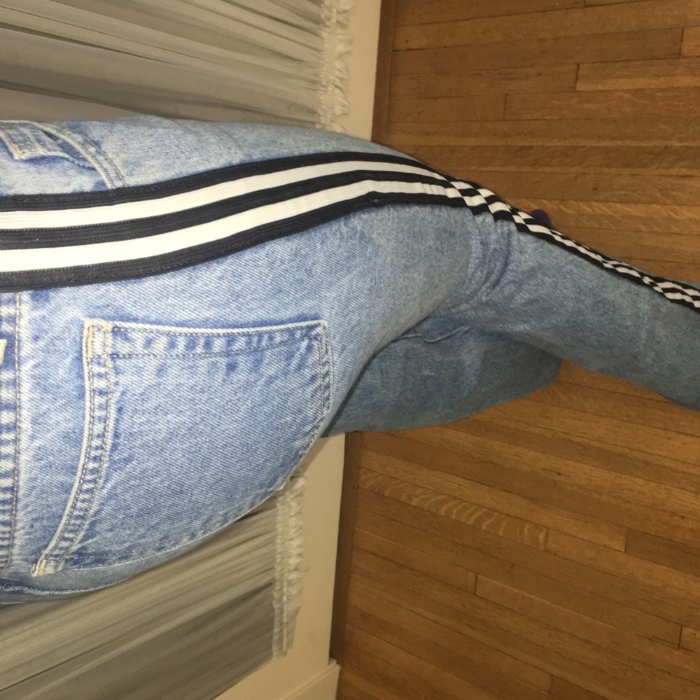 Paris blues CUSTOM RACING STRIPED jeans